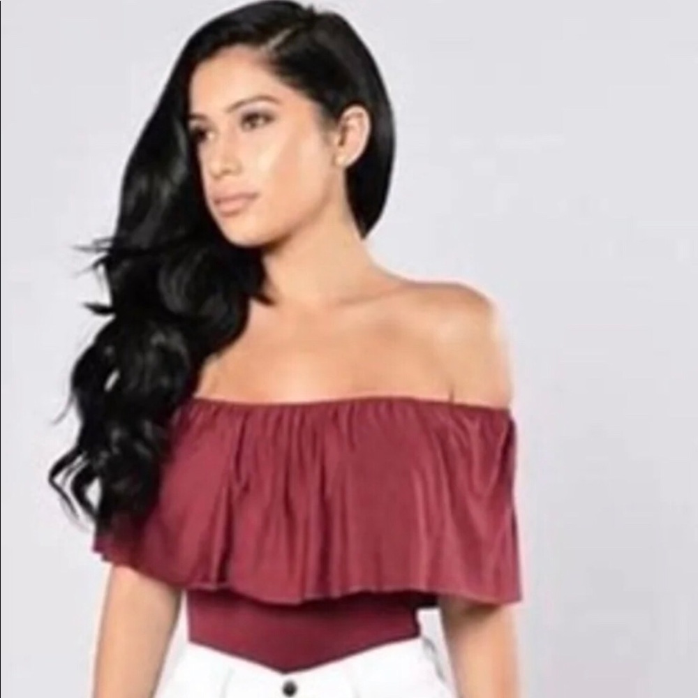 FASHION‎ NOVA 'HAPPY HOUR' BODYSUIT SZ S